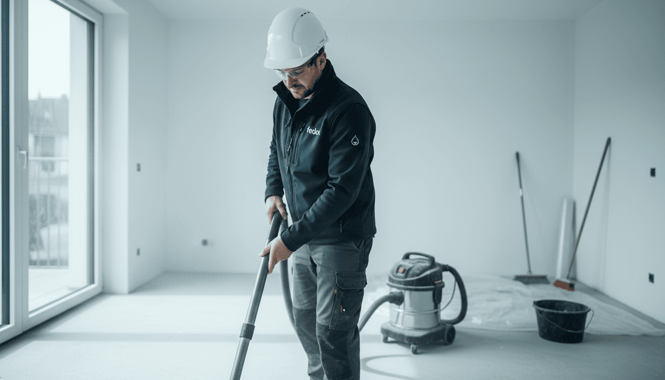 Baustellen- & Bauendreinigung in Dortmund | Fedox Facility Services